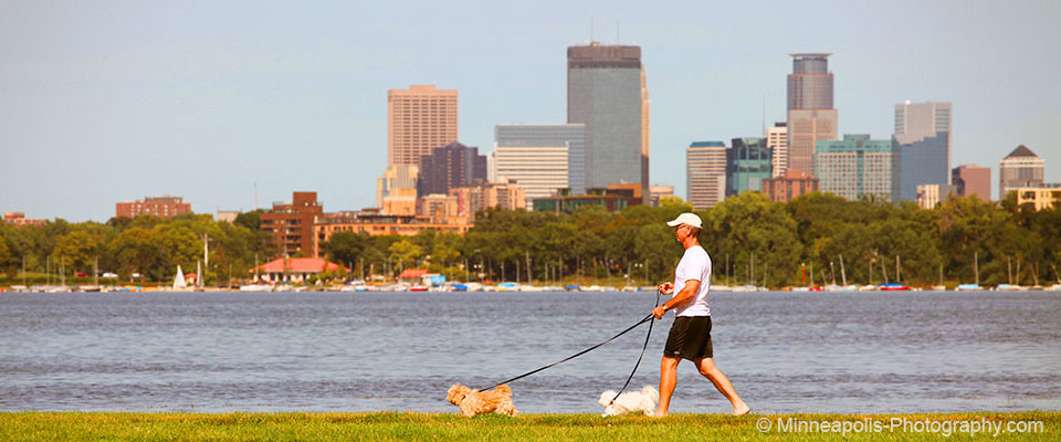 Minneapolis Lakes Skyline