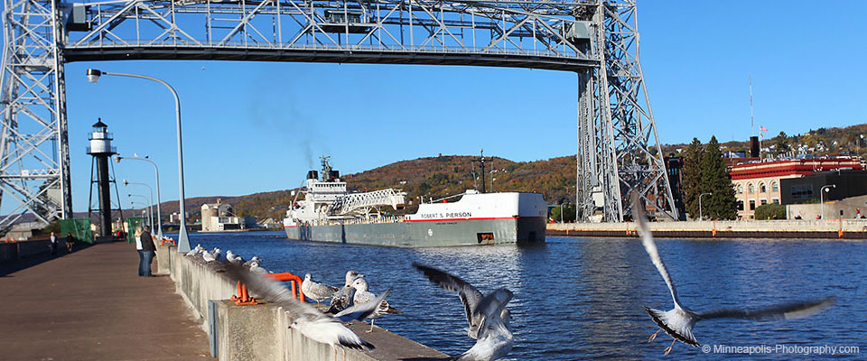 Travel Photography, Duluth Harbor Lift Bridge