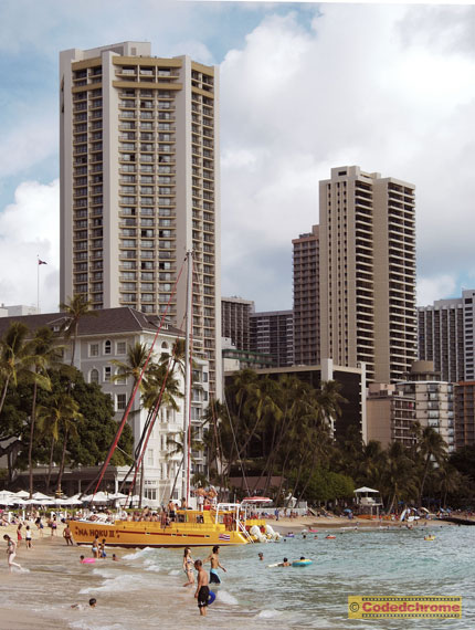 Waikiki beach Honolulu Hawaii- &copy; Minneapolis-Photography.com