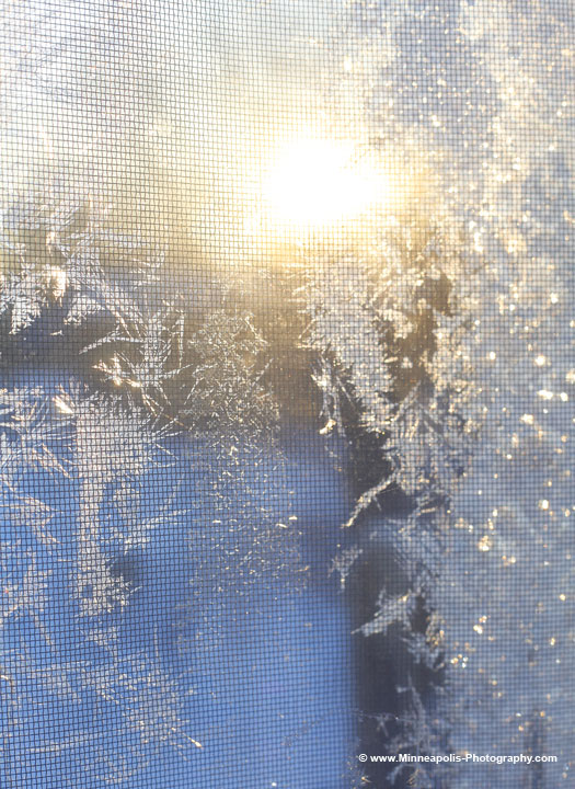 Copyright: Minneapolis-Photography.com - Minneapolis Window Frost